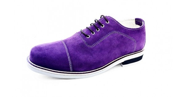 Plum 2025 suede shoes